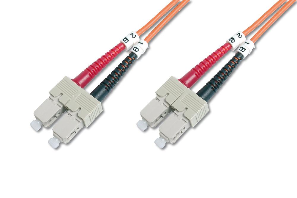 Digitus DK-2622-02 cavo InfiniBand e in fibra ottica 2 m SC I-VH Arancione