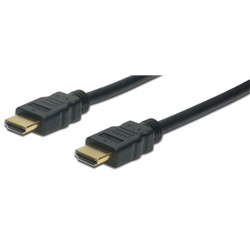 Digitus DK-330107-100-S cavo HDMI 10 m HDMI tipo A (Standard) Nero Oro