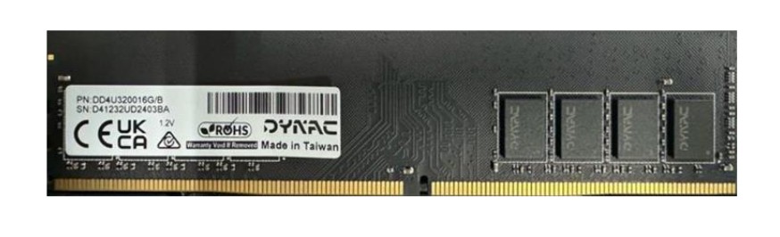 DYNAC DD4U32008G/S memoria 8 GB 1 x 8 GB DDR4 3200 MHz