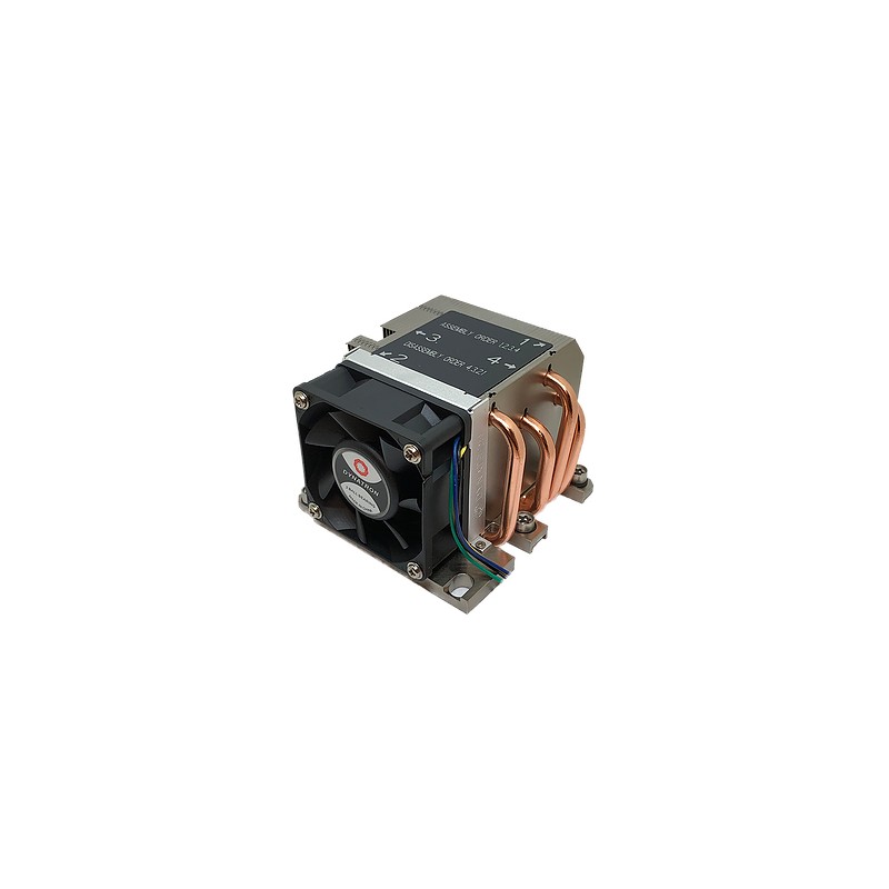 Dynatron B13 sistema di raffreddamento per computer Processore Refrigeratore Alluminio Nero