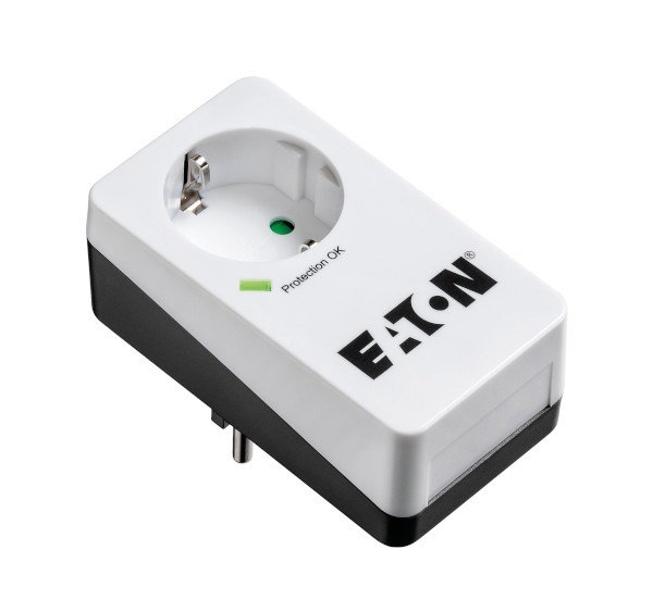 Eaton PB1D protezione da sovraccarico Nero Bianco 1 presa(e) AC 220 - 250 V