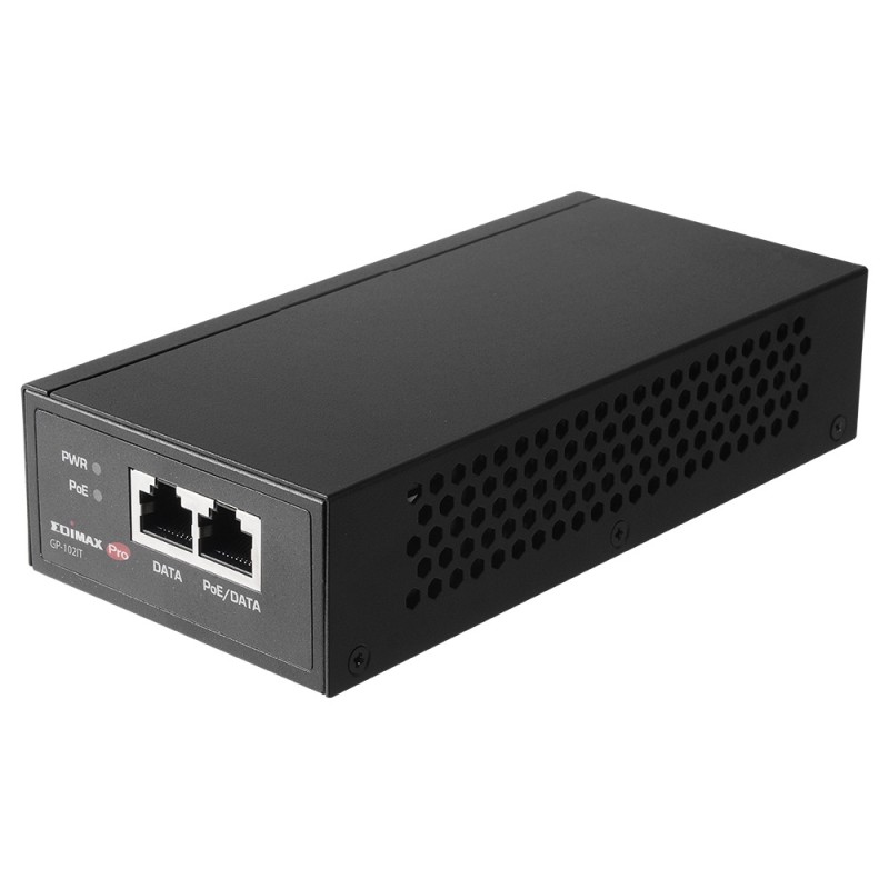 Edimax GP-102IT adattatore PoE e iniettore 10 Gigabit Ethernet 100 Ethernet