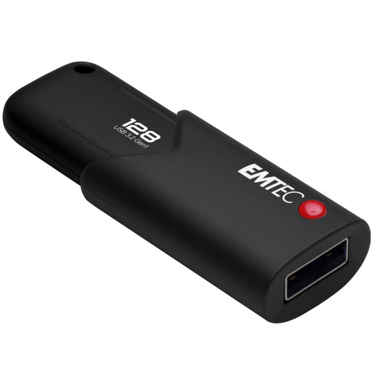 Emtec B120 Click Secure unità flash USB 128 GB tipo A 3.2 Gen 2 (3.1 2) Nero