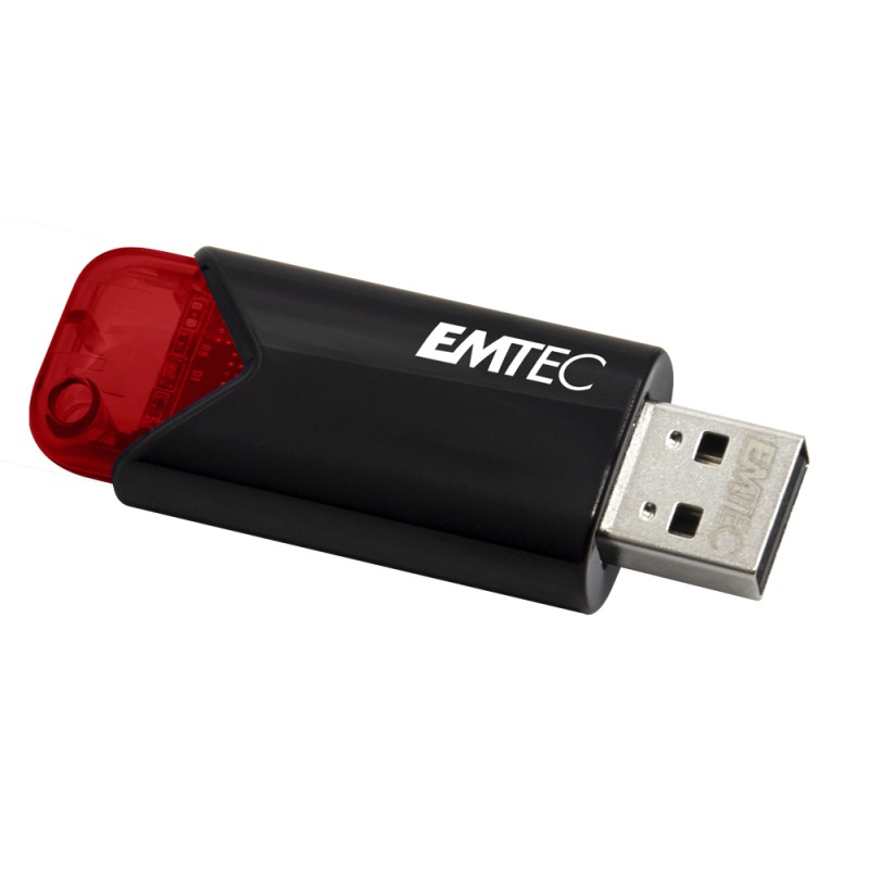 Emtec Click Easy unità flash USB 256 GB tipo A 3.2 Gen 1 (3.1 1) Nero Rosso