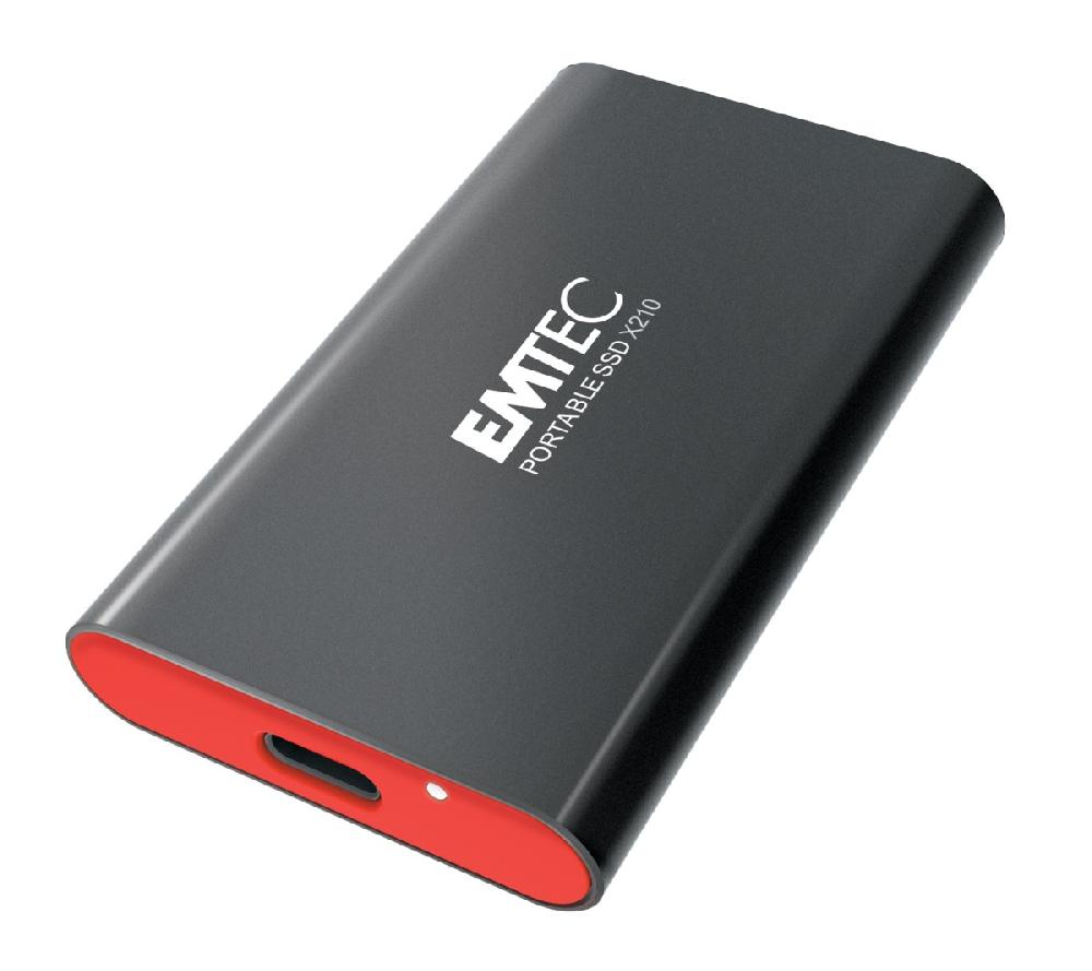 Emtec X210 ELITE 2 TB Nero Rosso