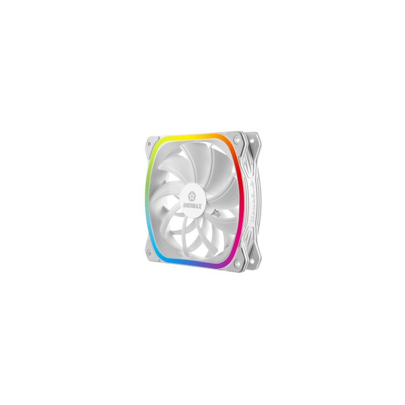 Enermax SquA RGB Case per computer Ventilatore 12 cm Bianco