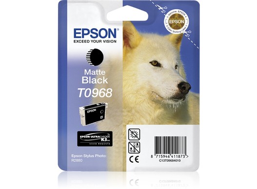 Epson T0968 cartuccia d'inchiostro 1 pz Originale Resa standard Nero