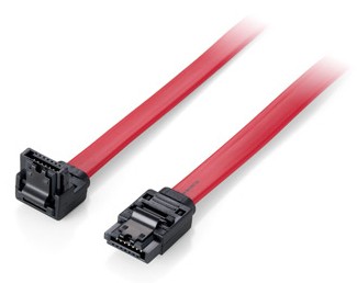 Equip 111902 cavo SATA 0.5 m 7-pin Rosso