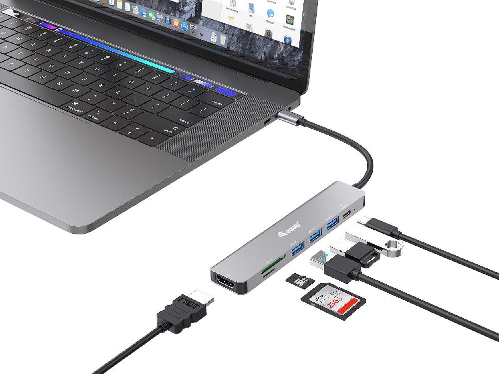Equip 133494 replicatore di porte e docking station per laptop Cablato USB 3.2 Gen 1 (3.1 Gen 1) Type-C Argento