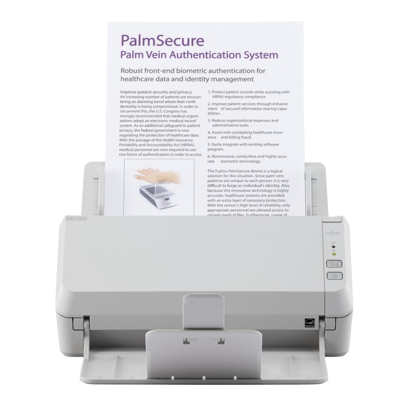 Fujitsu SP-1120N Scanner ADF 600 x DPI A4 Grigio