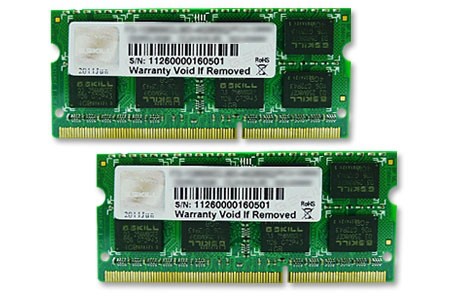 G.Skill 8GB DDR3-1600 memoria 1 x 8 GB 1600 MHz