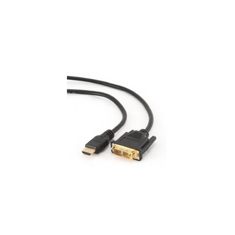 Gembird 1.8m HDMI/DVI M/M 1.8 m DVI-D Nero
