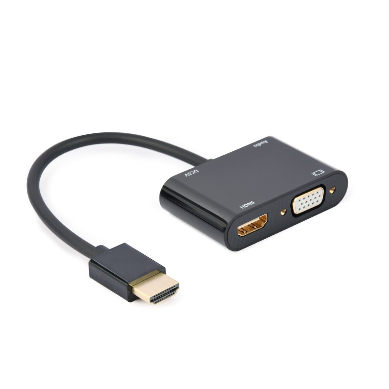 Gembird A-HDMIM-HDMIFVGAF-01 Scheda Di Interfaccia E Adattatore HDMI VGA