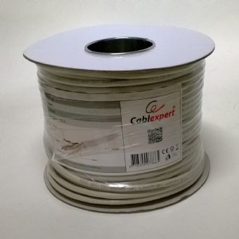 Gembird CAT6 FTP 100m cavo di rete Grigio F/UTP (FTP)