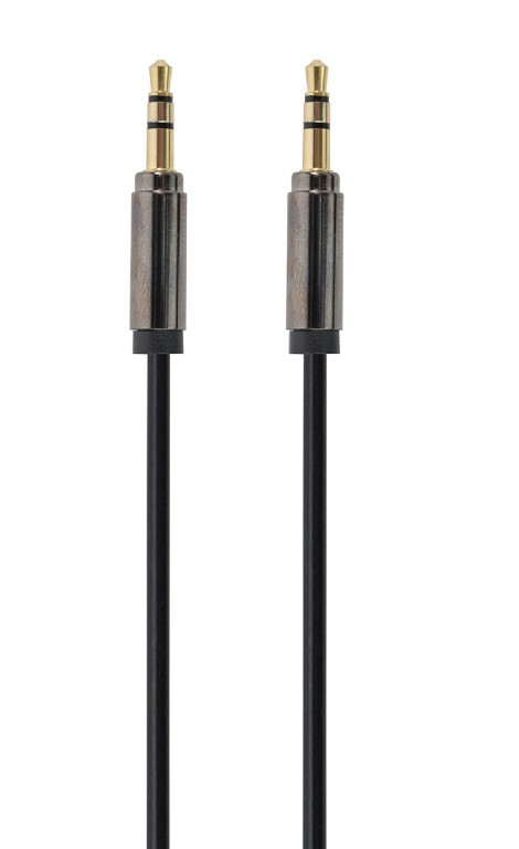 Gembird CCAP-444-1M cavo audio 3.5mm Nero