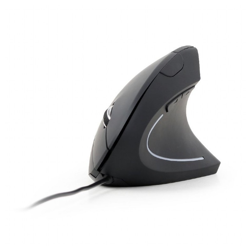 Gembird MUS-ERGO-01 mouse Mano destra USB tipo A Ottico 3200 DPI