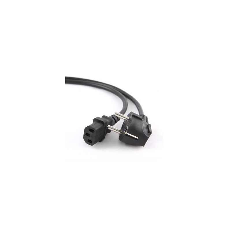 Gembird PC-186-VDE-10M cavo di alimentazione Nero CEE7/4 Accoppiatore C14