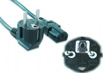 Gembird PC-186-VDE-3M power cord with VDE approval 3 meter Nero