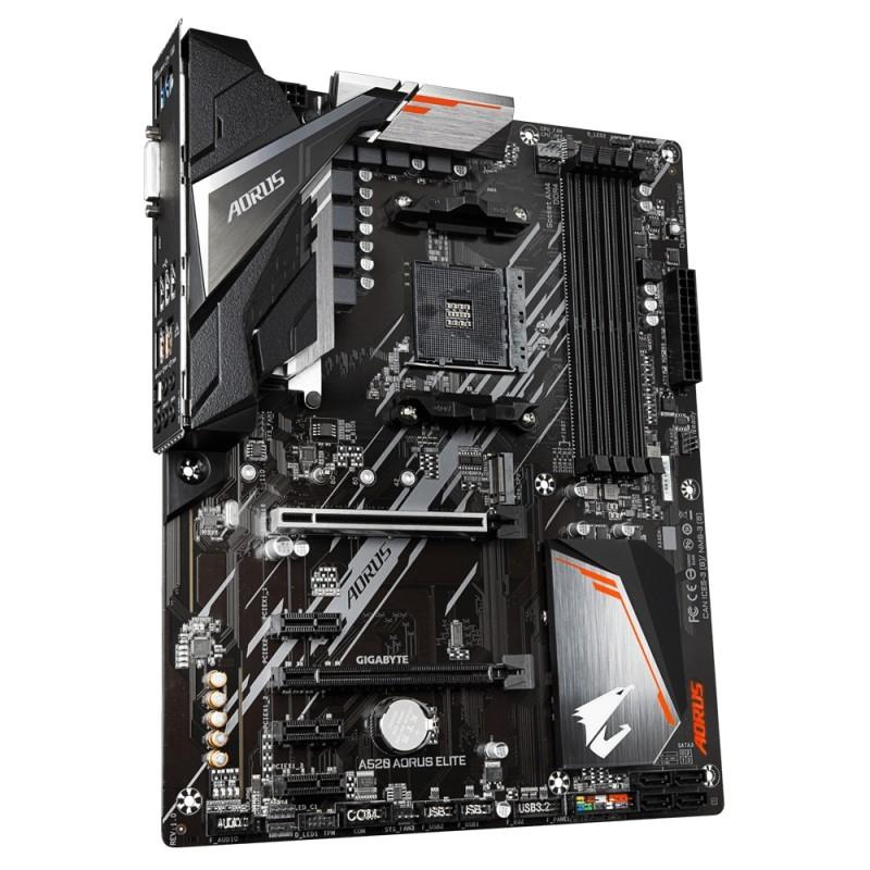 Gigabyte A520 AORUS ELITE scheda madre AMD Socket AM4 ATX