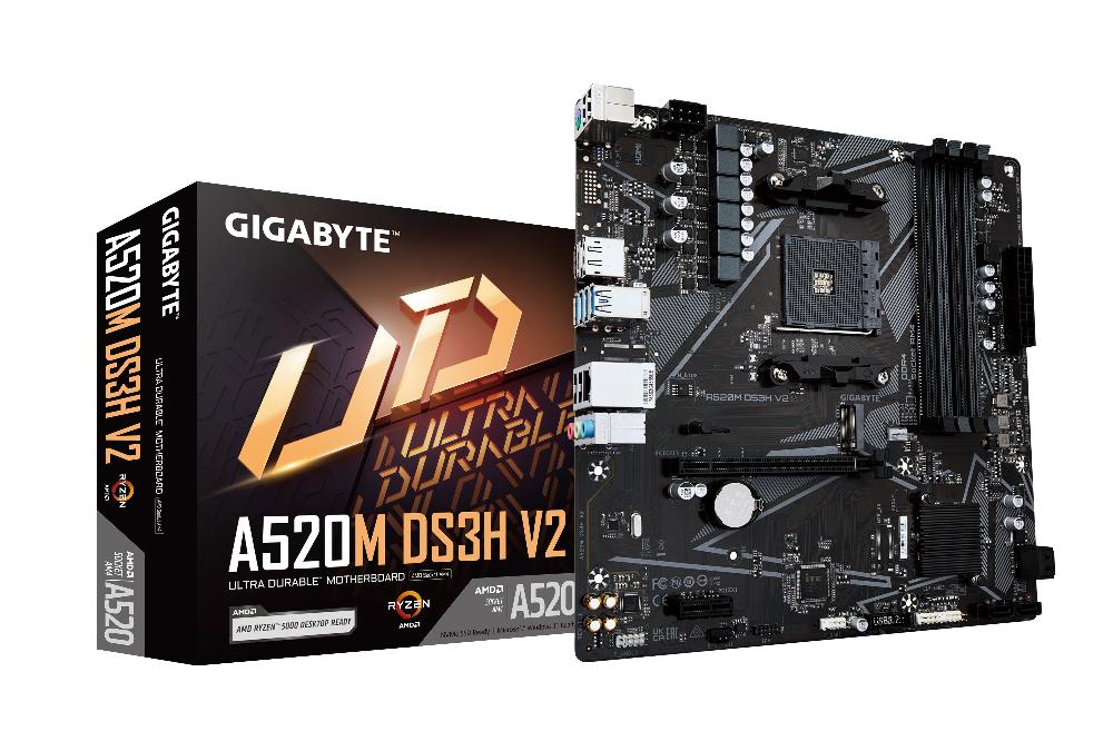 Gigabyte A520M DS3H V2 scheda madre Socket AM4 micro ATX