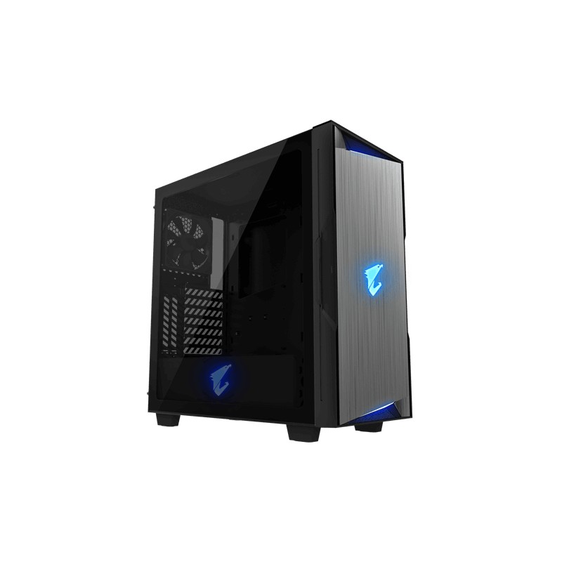 Gigabyte AORUS C300 GLASS Midi Tower Nero