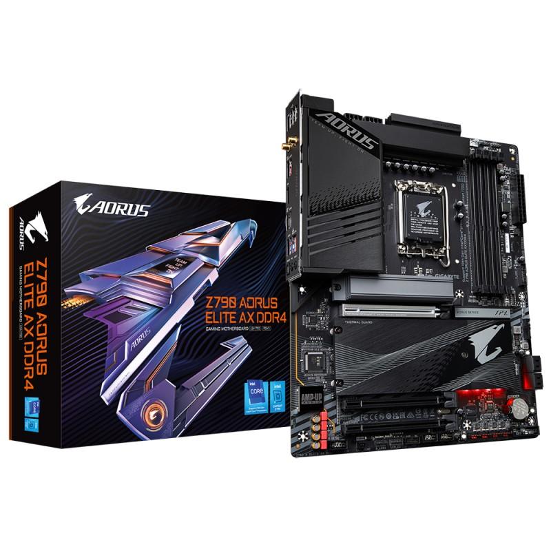 Gigabyte Z790 AORUS ELITE AX DDR4 scheda madre Intel LGA 1700 ATX