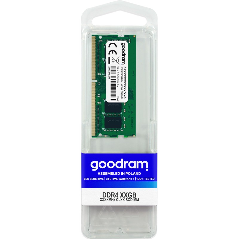 Goodram GR2666S464L19/16G memoria 16 GB 1 x DDR4 2666 MHz