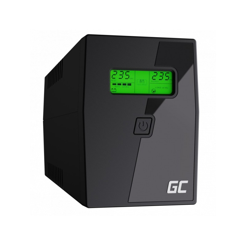 Green Cell UPS02 gruppo di continuità (UPS) A linea interattiva 0.8 kVA 480 W 2 presa(e) AC
