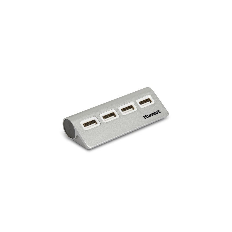 Hamlet 4 port Hub usb 2.0 a porte 480 Mbps