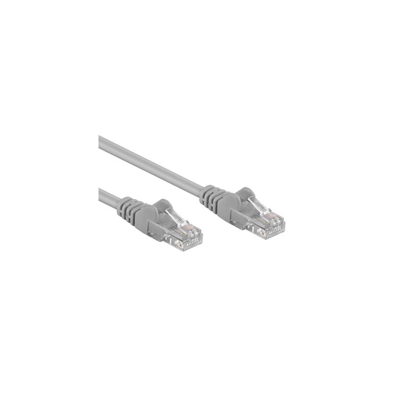 Hamlet Cavo di rete Ethernet Plug&Play categoria 5E UTP 3 metri con connettori RJ45 maschio-maschio