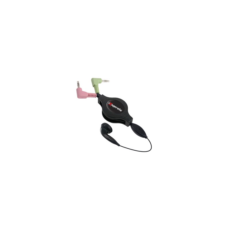 Hamlet Cavo retrattile Voip auricolare con microfono fino a 1.2 metri