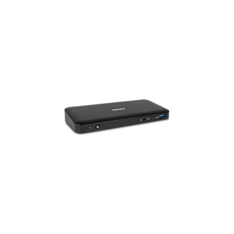 Hamlet HDOCKS600C replicatore di porte e docking station per laptop Cablato USB 3.2 Gen 2 (3.1 2) Type-C Nero