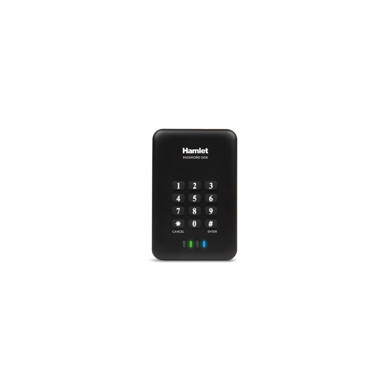 Hamlet Password disk USB 3.0 hard esterno 2 5'' 32gb con crittografia AES 256-bit