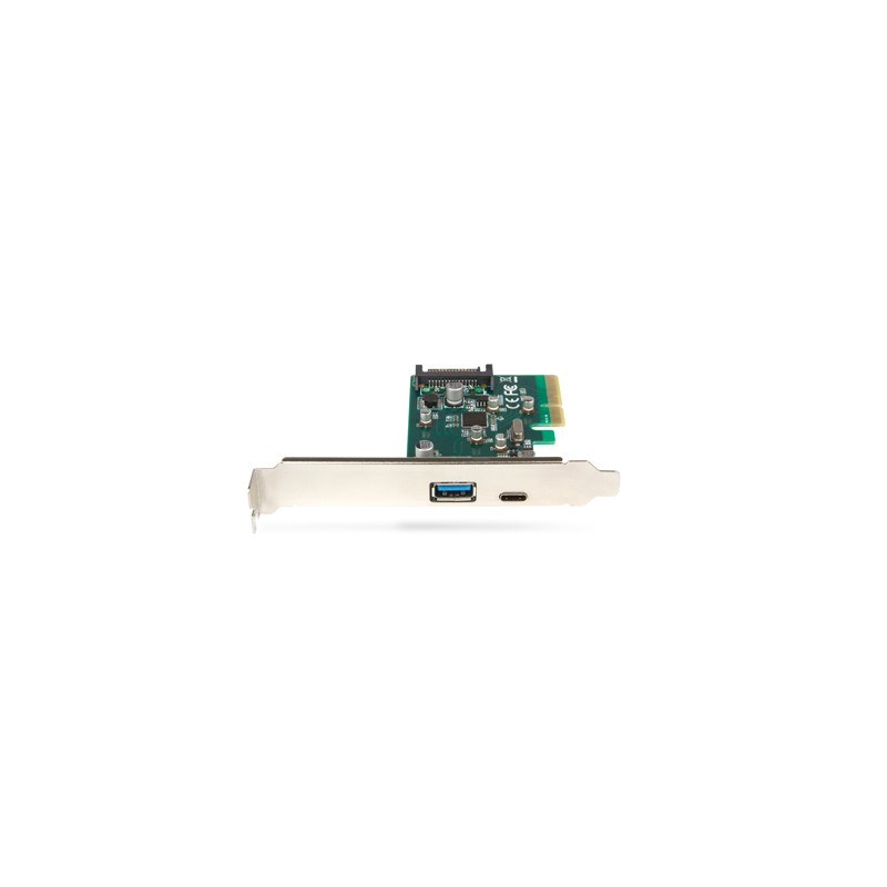 Hamlet Scheda Usb 3.1 PCI Express Type C+Type a trasferimento fino 10 Gbps