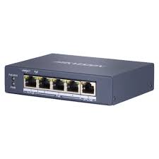 HIKVISION SWITCH 4 GIGABIT POE PORTS 4 GIGABIT RJ45 802.3AF/AT POE POWER BUDGET 60W