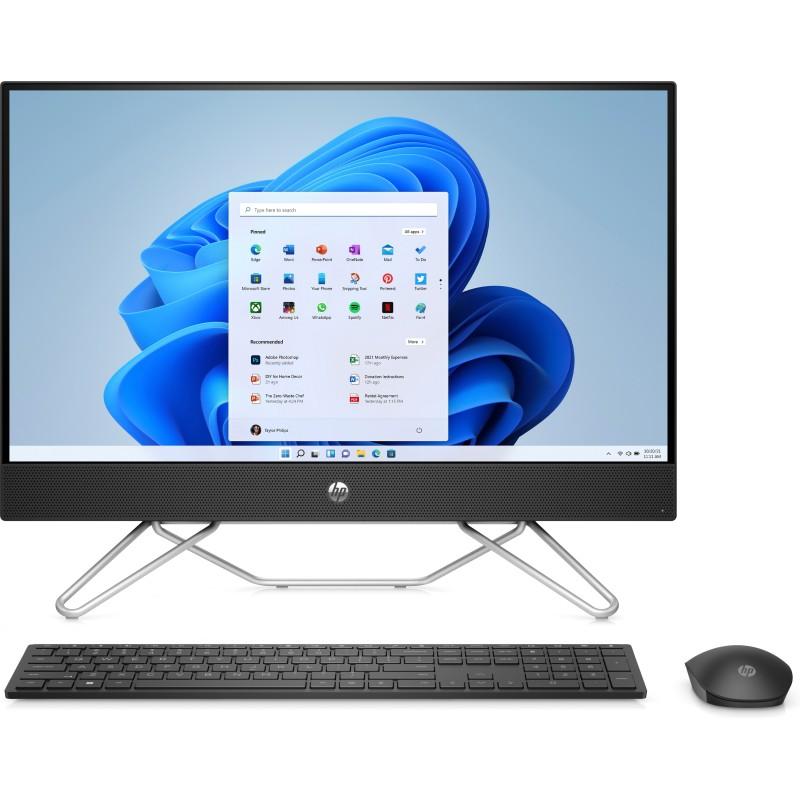 HP 24-cb1054nl Intel® Core™ i3 60.5 cm (23.8") 1920 x 1080 Pixel 8 GB DDR4-SDRAM 512 SSD PC All-in-one Windows 11 Home Wi-Fi 6
