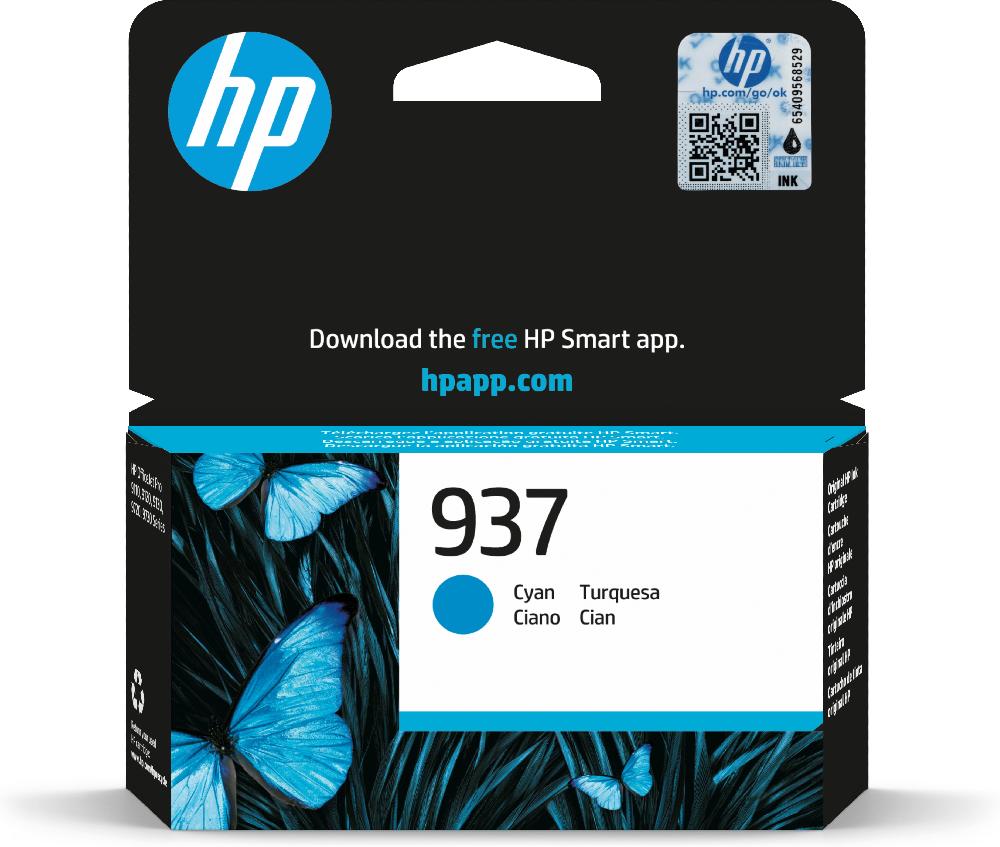 HP Cartuccia di inchiostro ciano originale 937