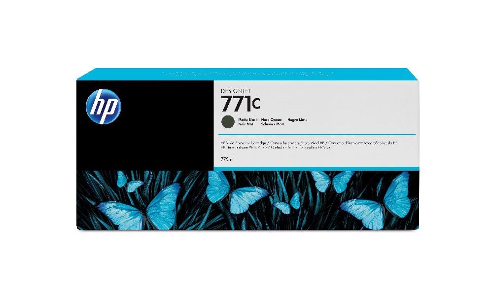 HP Cartuccia inchiostro nero opaco DesignJet 771C 775 ml
