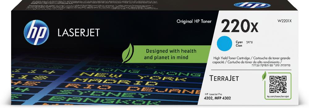 HP Cartuccia toner originale ciano LaserJet 220X