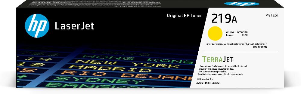 HP Cartuccia toner originale LaserJet 219A giallo