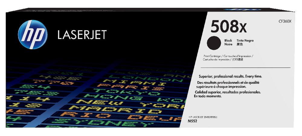 HP Cartuccia Toner originale nero ad alta capacità LaserJet 508X