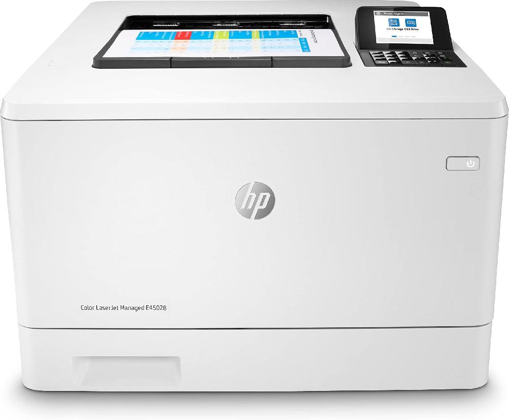 HP Color LaserJet Managed E45028dn - Stampante - colore - Duplex - laser - A4/Legal - 1200 x 1200 dpi - fino a 27 ppm (mono) / f