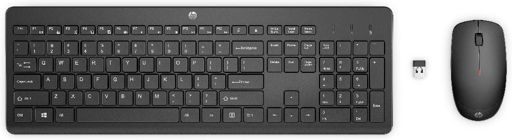 HP Combo tastiera e mouse wireless 230