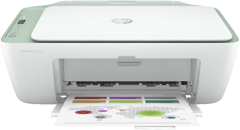 HP DeskJet Stampante multifunzione HP 2722e Colore Stampante per Casa Stampa copia scansione wireless HP+ idonea a HP