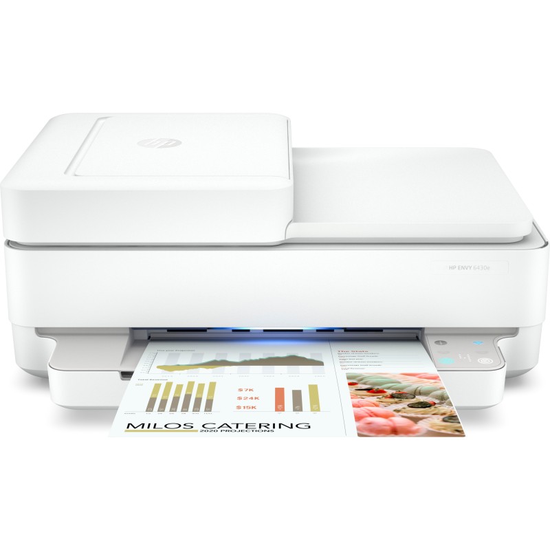HP ENVY Stampante multifunzione 6430e Colore per Casa Stampa copia scansione invio fax da mobile