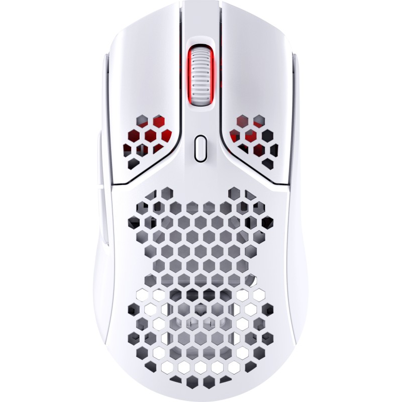 HP HyperX Pulsefire Haste – Mouse da gaming wireless (bianco)