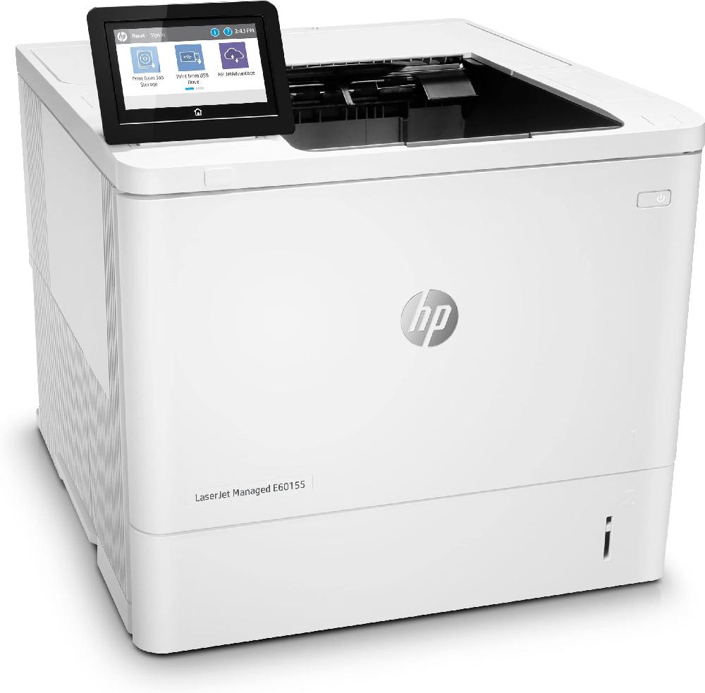 HP LaserJet Managed E60155dn - Stampante - B/N - Duplex - laser - A4/Legal - 1200 x 1200 dpi - fino a 52 ppm - capacit 650 fogli