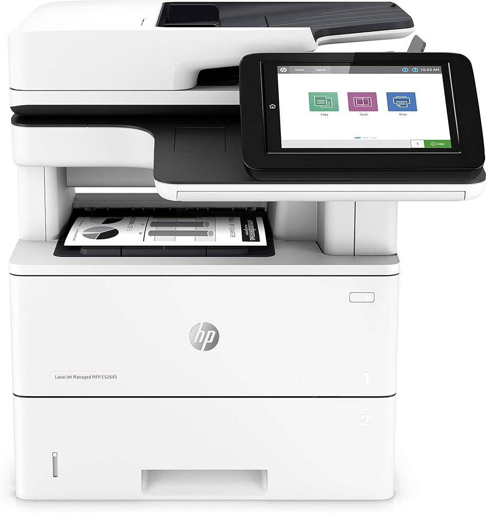 HP LaserJet Managed MFP E52645dn - Stampante multifunzione - B/N - laser - Legal (216 x 356 mm) (originale) - A4/Legal (supporti
