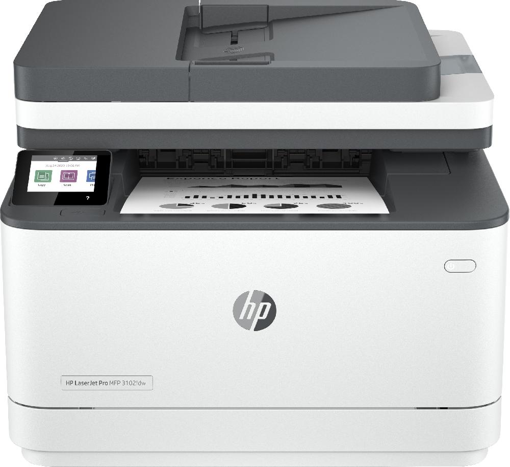 HP LaserJet Pro 3102fdw Wireless Multifunction Bianco e nero Stampante Fotocopiatrice scanner Fronte/retro