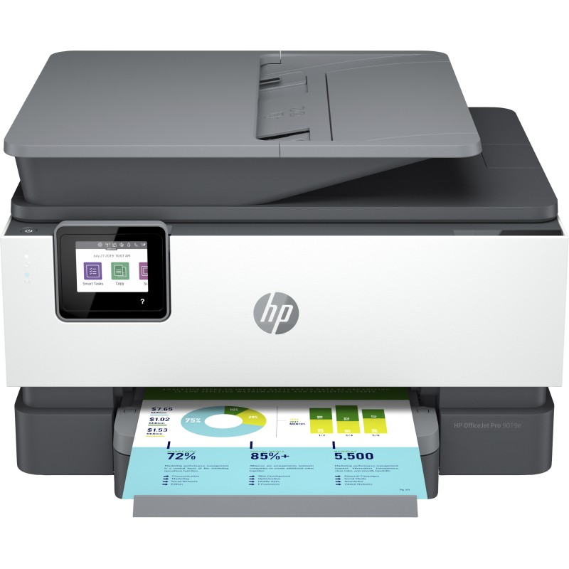HP OfficeJet Pro Stampante multifunzione 9019e Colore per Piccoli uffici Stampa copia scansione fax